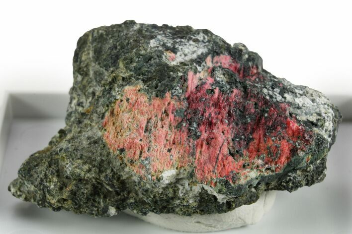 Rare, Vibrant Red Gillespite Specimen - Canada #380531